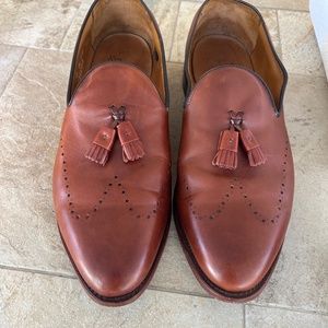 Allen Edmonds size 13EEE “Astor” Chili tasseled Loafers